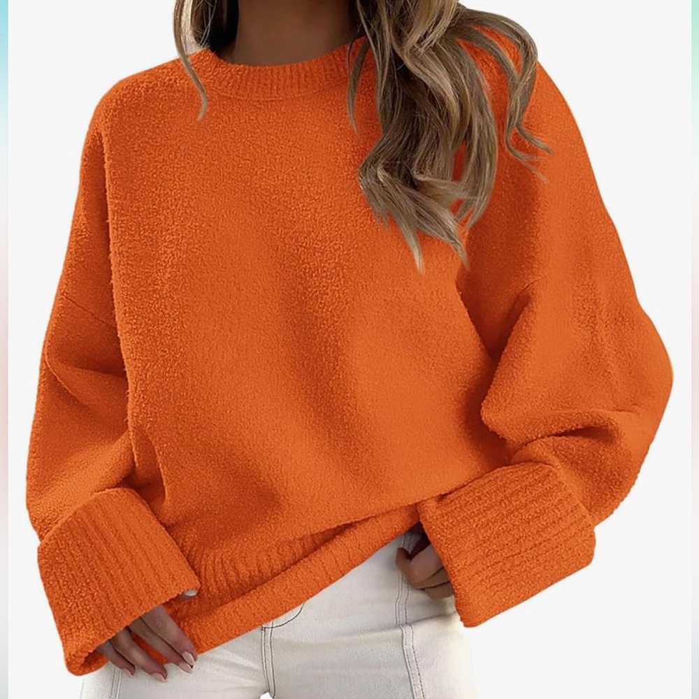 Orange sweater